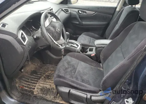 2016 Nissan Rogue S из США, поврежденный, VIN JN8AT2MV2GW150796